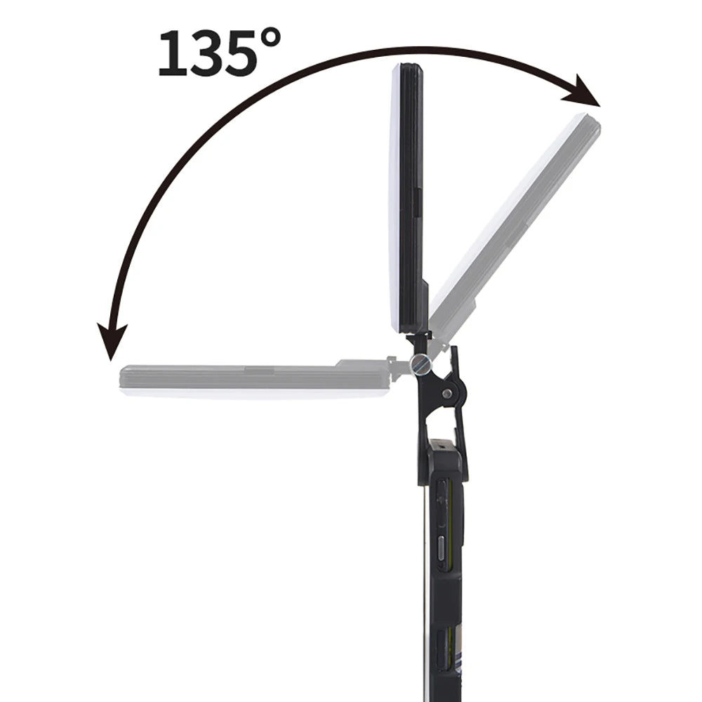 Mini RGB LED Fill Light Clip – Compact Lighting for Vlogs, Selfies & Videos